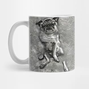 Pug in carbonite Mug